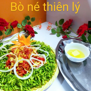 Bò né bong thiên lý